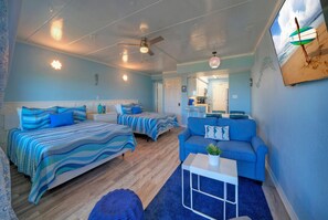 1 bedroom, iron/ironing board, free WiFi, bed sheets