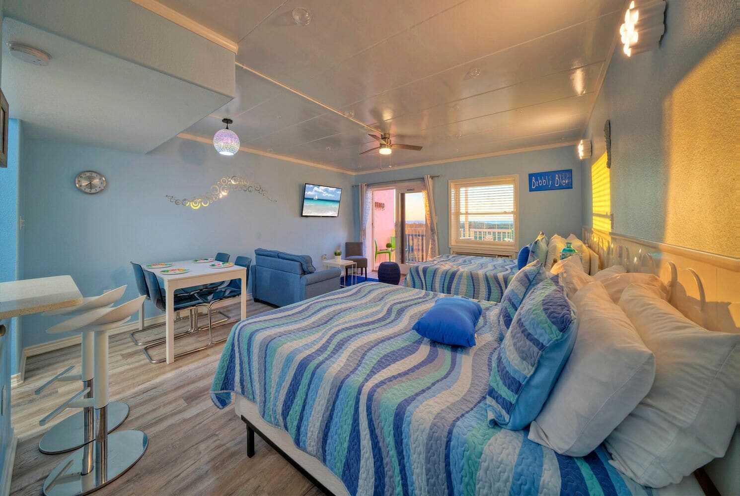 1 bedroom, iron/ironing board, free WiFi, bed sheets