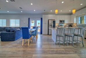 Interior - Newly Built, Outdoor Living, View, Boat Parking | 50 Shades of Blue by AvantStay (Port Aransas)