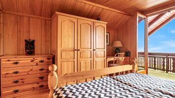 Family House, 3 Bedrooms, Microwave, Mountainside (Pool Chalet Adonis w/ Panoramic Views) | 3 bedrooms, WiFi
