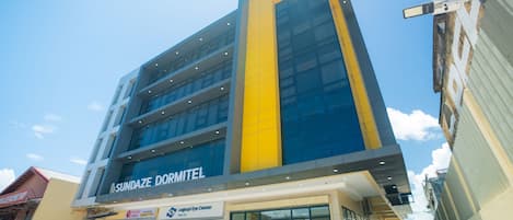 Façade de lâhĂ©bergement