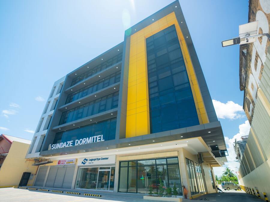 Façade de lâhĂ©bergement