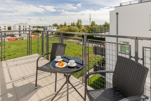 Apartment, 2 Bedrooms, 2 Bathrooms | Balcony - Szlachecka Apartment, Parking by Renters (Warsaw)