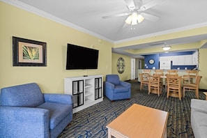 TV - 3BR Condo Sleeps 12 Oceanfront 7th Flr (Myrtle Beach)