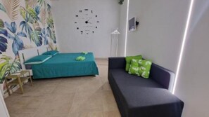 1 sovrum, skrivbord, gratis wi-fi och sängkläder