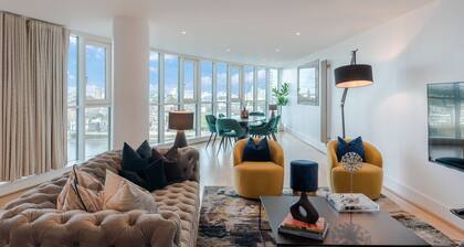 Iconic THAMES VIEW! NEW Architects' City Lifestyle Penthouse