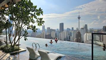 Rooftop pool