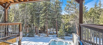Secluded Evergreen home on 3 acres,, 10 min to lake, near trails, 3 king beds