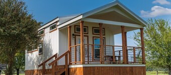 New! Lux Cabin, Bicycling on lush verdant trails