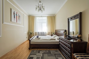 Business-Apartment | 2 Schlafzimmer, Verdunkelungsvorhänge, Bügeleisen/Bügelbrett