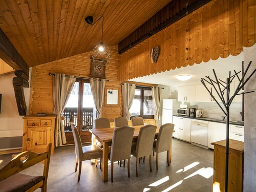 3-room apartment in Châtel for 7, near lift, pets allowed
