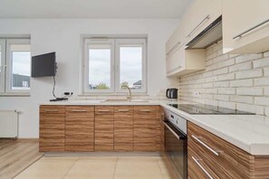 Fridge, oven, stovetop, dishwasher - Klimasa 43E | Subtle Studio | Parking (Wrocław)