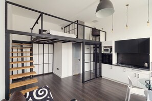 Apartment | 1 bedroom, desk, blackout curtains, soundproofing - Comfortable apartments on the International 12 (Minsk)