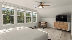 4 slaapkamers, een bureau, wifi, beddengoed