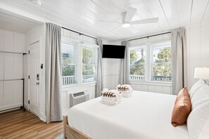 1 soverom, strykejern/-brett, wi-fi (inkludert) og sengetøy