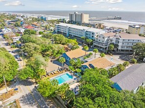 Exterior - Folliday Inn - The Ariston - Room 34, Large Pool, Pet Friendly w/fee (Folly Beach)