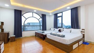 Executive VIP Room, City View | Minibar, desk, laptop workspace, soundproofing