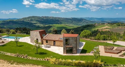 Gästehaus in Volterra mit 3 Schlafzimmern 6 Schlafplätzen