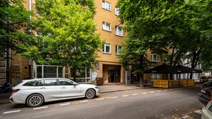 Façade de l’hébergement