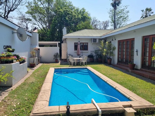 Alberca al aire libre 