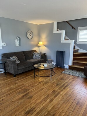 Smart-tv en een open haard