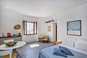 1 makuuhuone, silitysrauta/-lauta, ilmainen Wi-Fi, vuodevaatteet