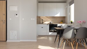 Dishwasher, cookware/dishes/utensils - Cozy & Peacefull Studio by Renters (Warsaw)