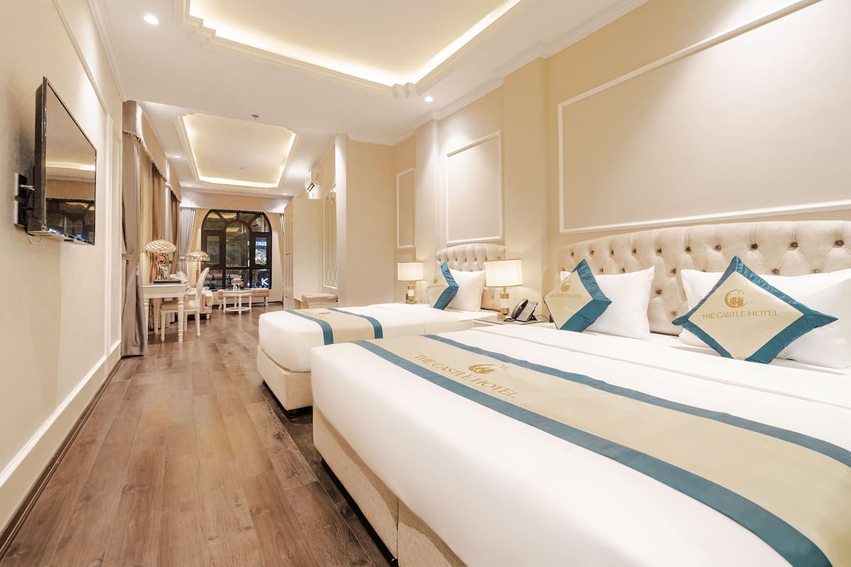 1 habitación y ropa de cama de alta calidad