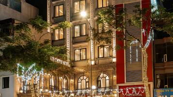 Fassade der Unterkunft