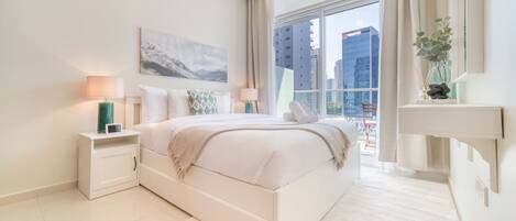 1 soverom, safe på rommet, strykejern/-brett og wi-fi (inkludert)