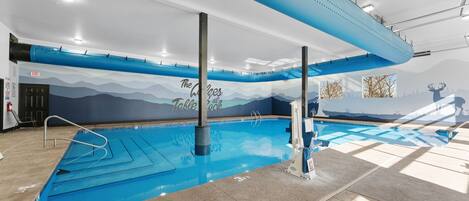 Piscine couverte, piscine chauffée