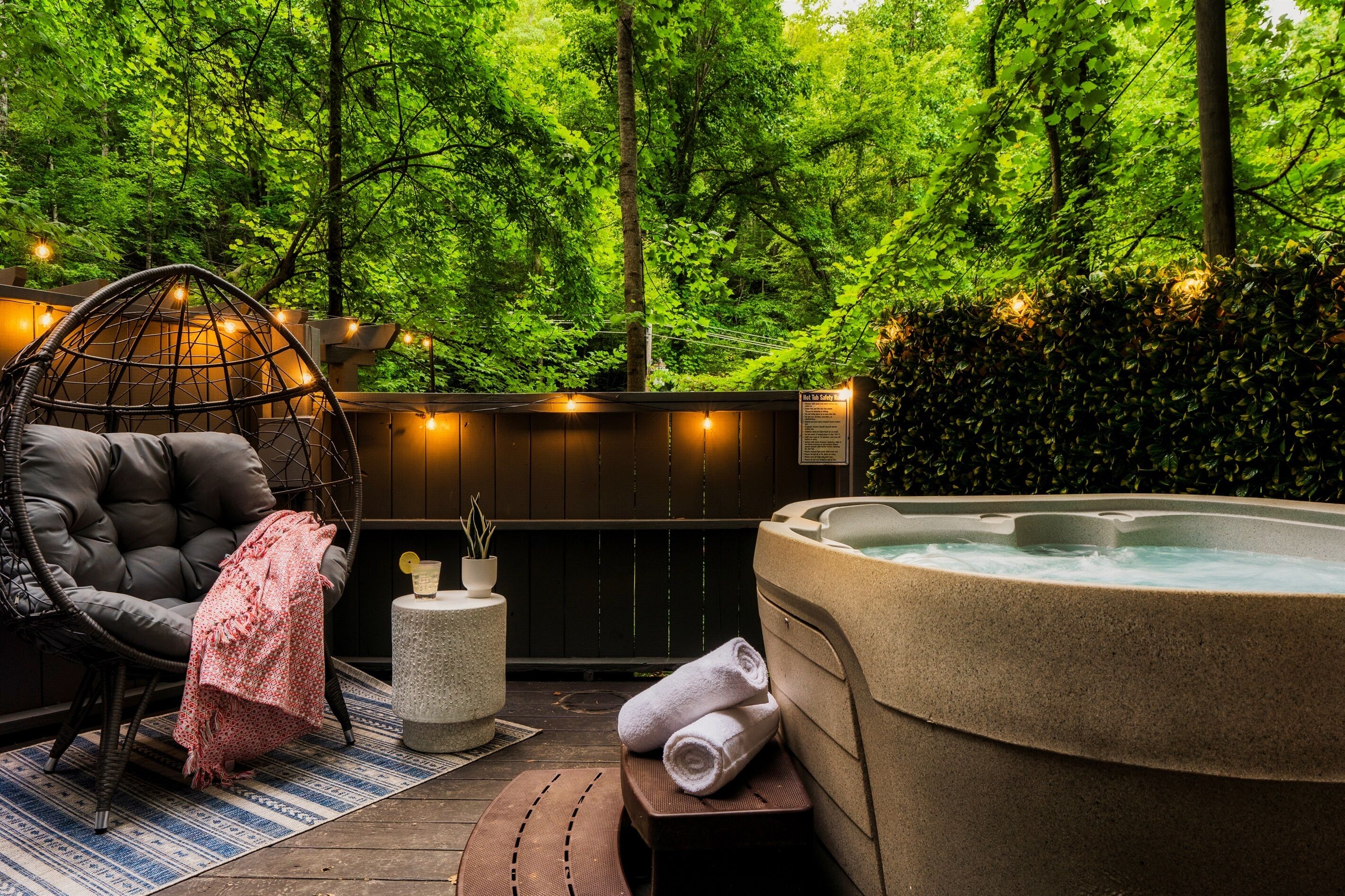 Bañera de hidromasaje exterior