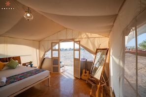 Standard Tent with a porch (non-AC) | Free WiFi - Zostel Sam Desert (Jaisalmer) (Jaisalmer)