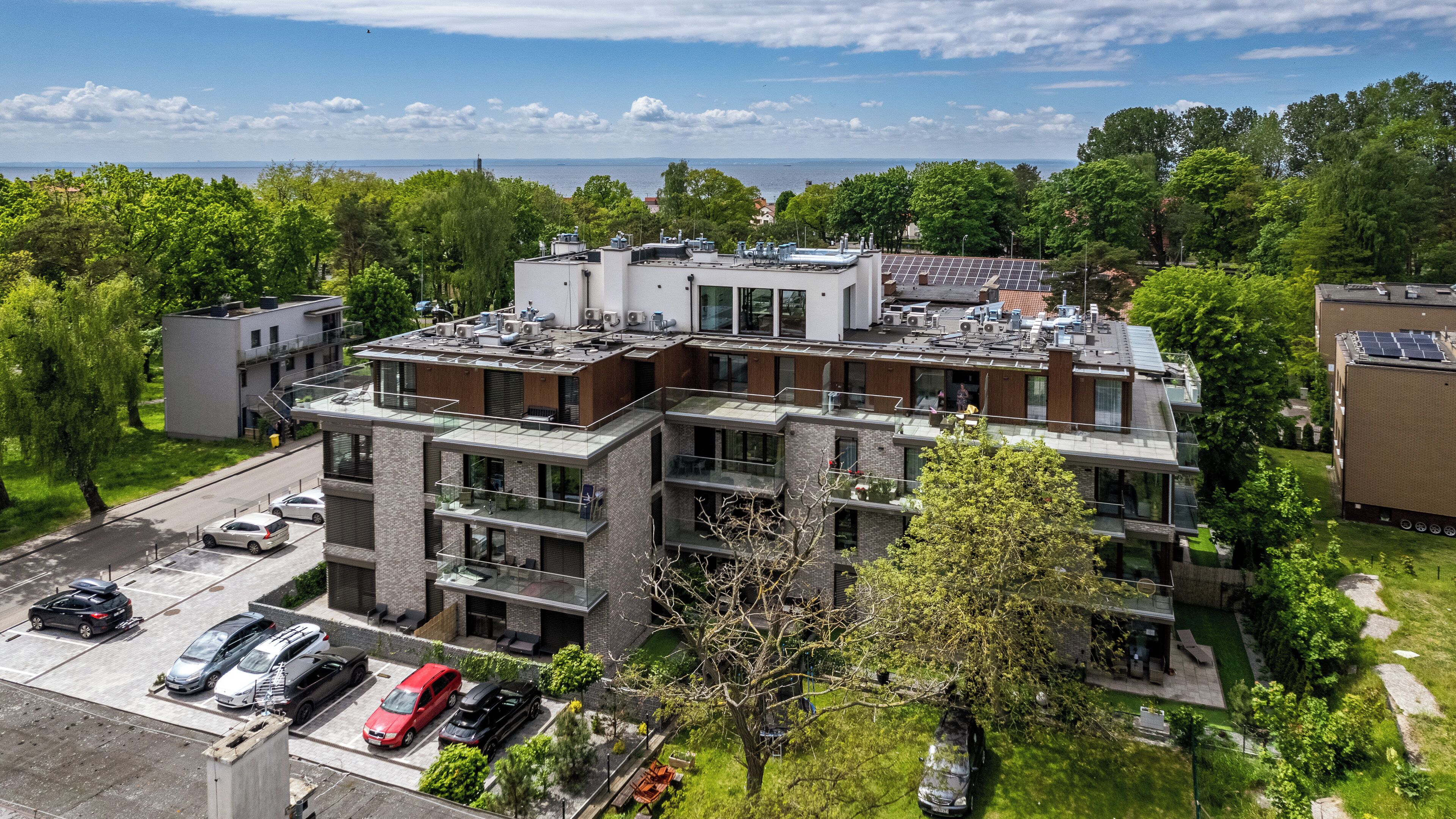 Voorkant van accommodatie