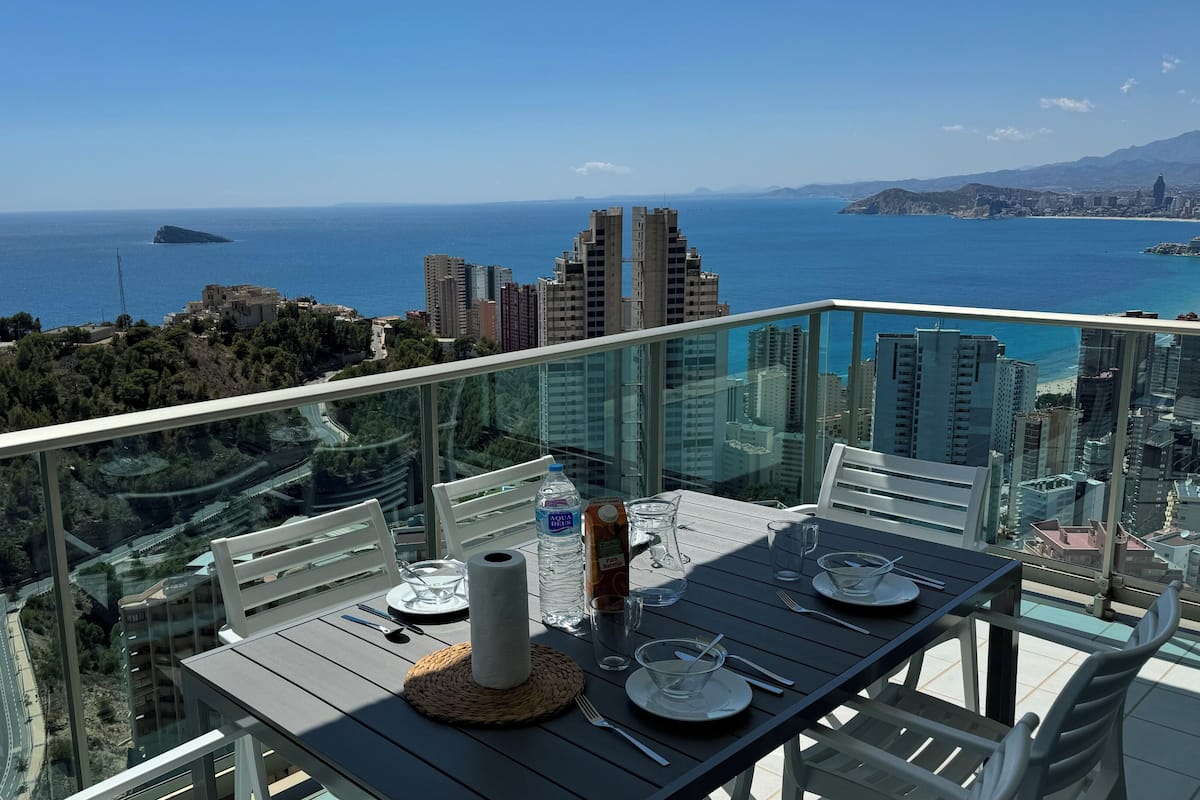 Departamento Gallery, vista al mar | Terraza o patio