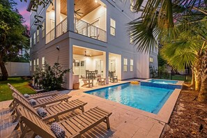 A heated pool - Tailwinds & Tides | Heated Pool | Game Room | Rooftop Deck | Pet Friendly (Santa Rosa Beach)