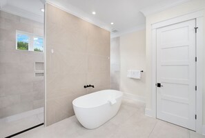 Shower, hair dryer, towels - Tailwinds & Tides | Heated Pool | Game Room | Rooftop Deck | Pet Friendly (Santa Rosa Beach)