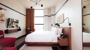 Chambre Deluxe, 1 très grand lit, non-fumeurs | 1 chambre, literie de qualité supérieure, surmatelas