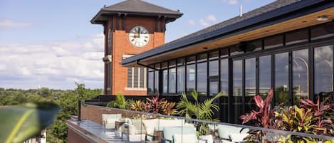 Terrasse sur le toit