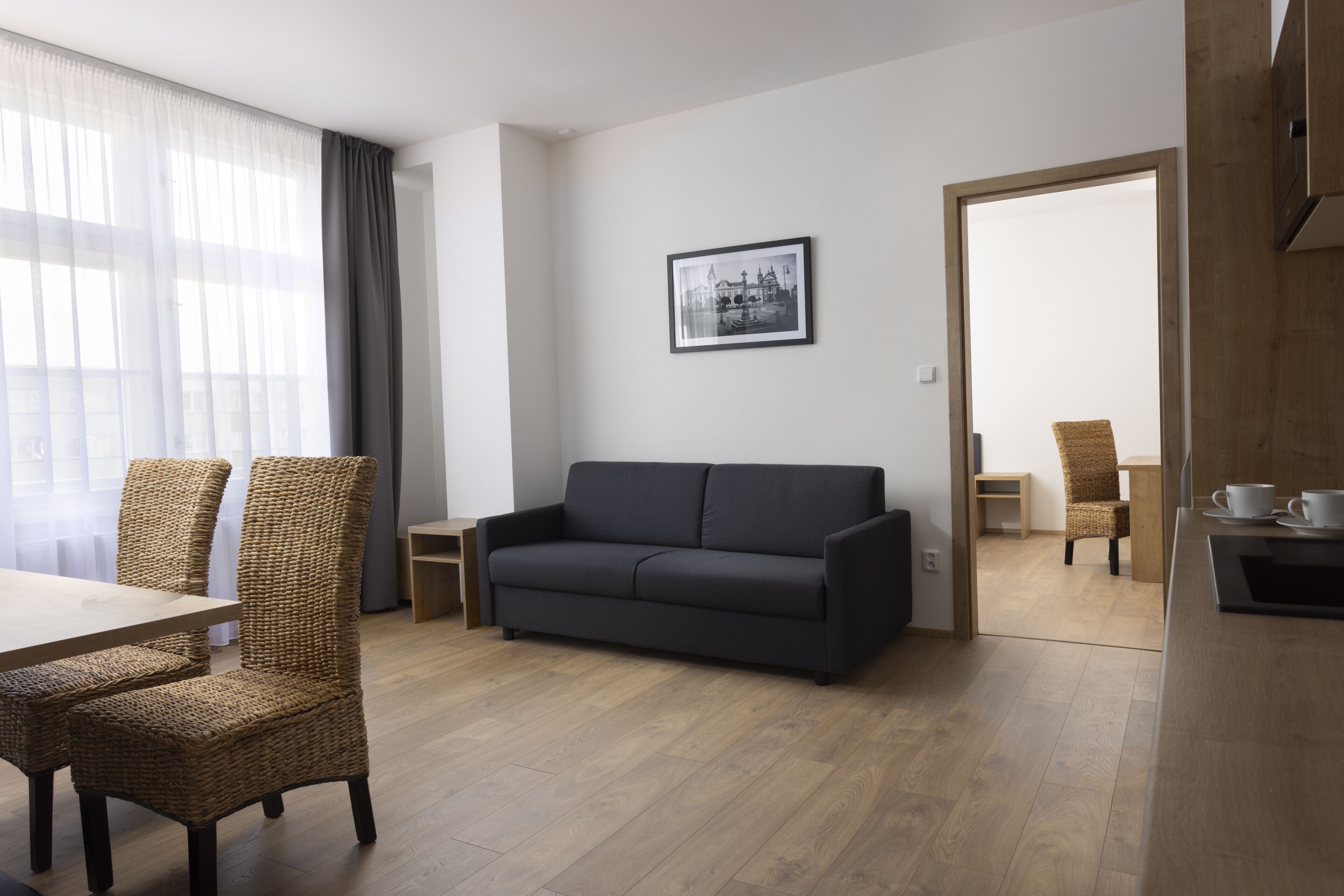 Deluxe 2-bedroom apartment with kitchen | Desk, soundproofing, free WiFi, bed sheets