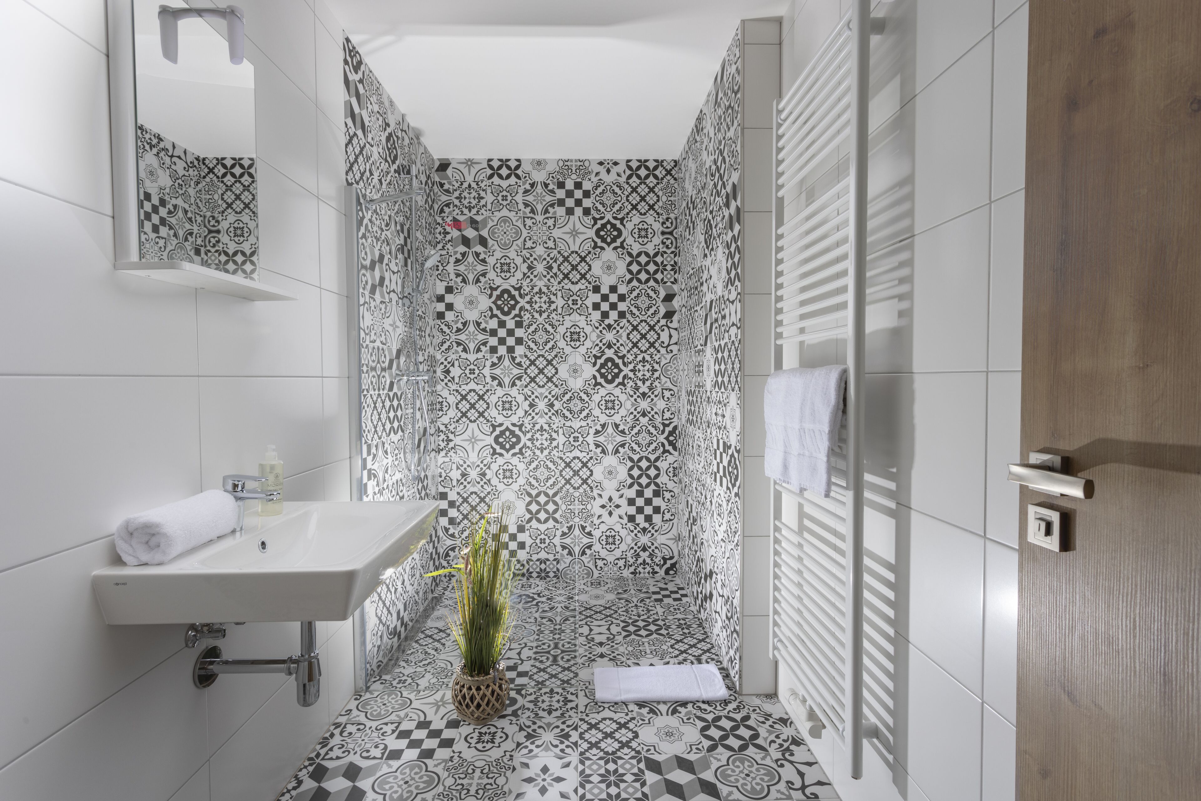 ไดร์เป่าผม, ผ้าเช็ดตัว, สบู่, ยาสระผม