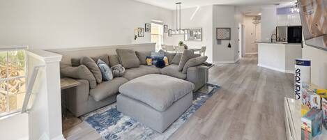 Maison en rangée, 3 chambres | Aire de séjour | Téléviseur connecté, services de diffusion en continu