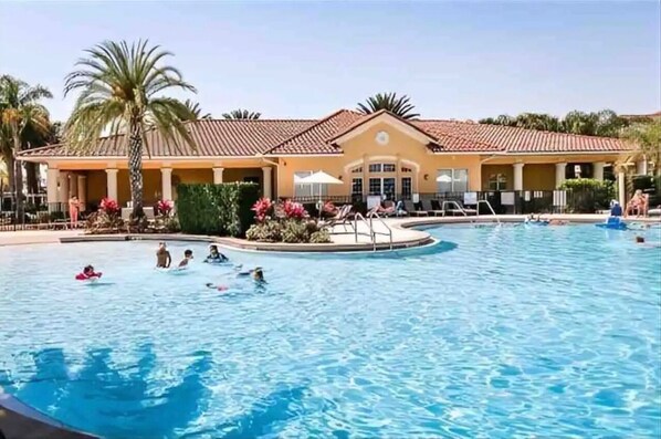 Townhome, 3 Bedrooms | Pool | Outdoor pool, a heated pool