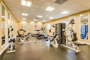 Stadtwohnung, 2 Schlafzimmer | Fitnessbereich