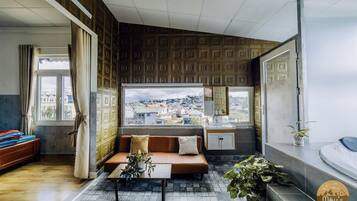 Panoramic Double Room | Blackout drapes, soundproofing, iron/ironing board, free WiFi