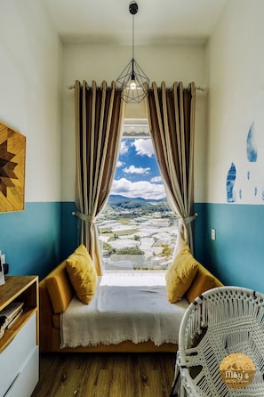 Deluxe Double Room | Blackout drapes, soundproofing, iron/ironing board, free WiFi