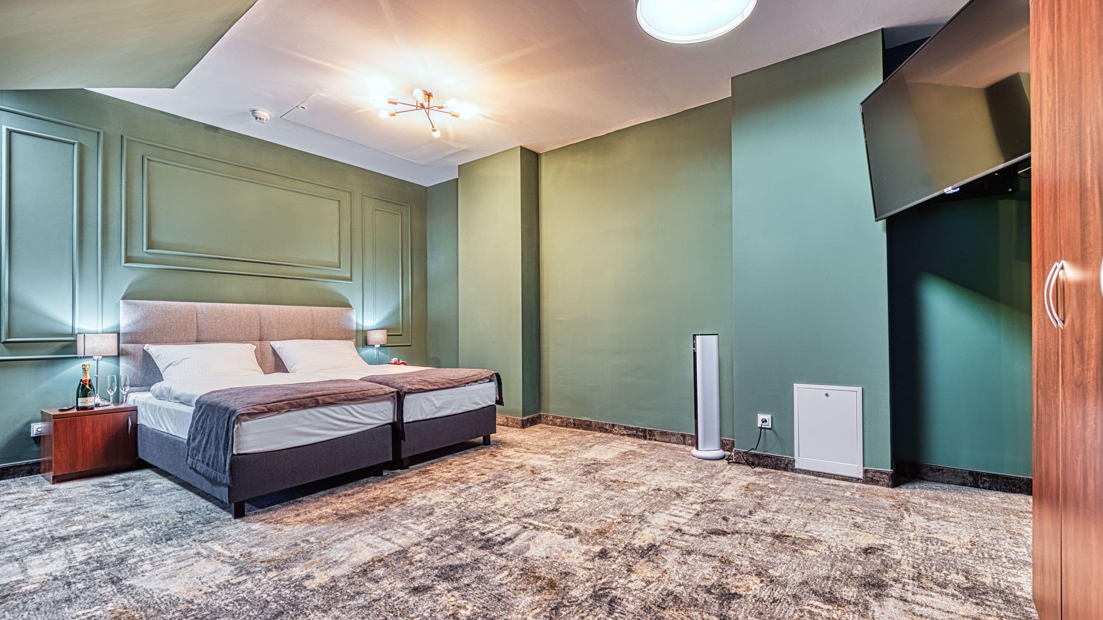 Deluxe-Vierbettzimmer | Kostenloses WLAN
