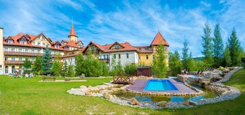 Indoor pool, seasonal outdoor pool