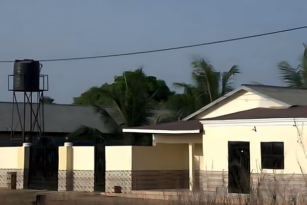 Majoituspaikan julkisivu