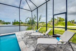 Außenpool, beheizter Pool